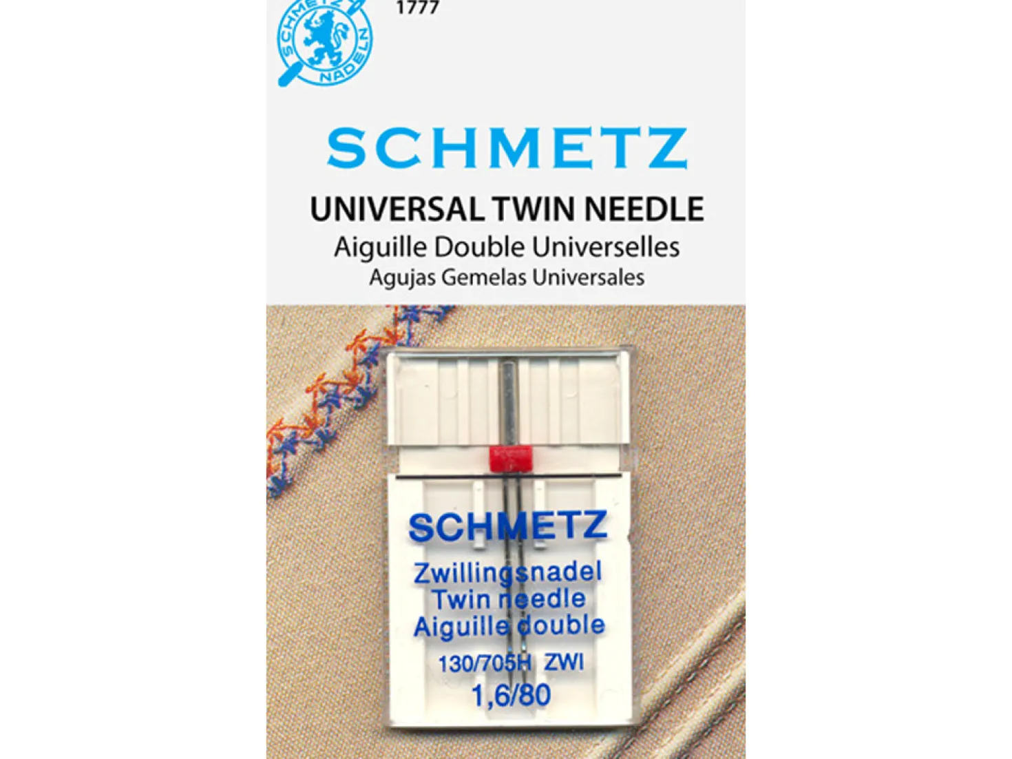 Ago Gemello 1,6mm Mis.80