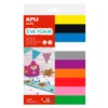Apli Gomma Crepla Colori Assortiti 10 fogli 30cmx21cm