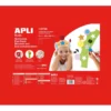 Apli Gomma Crepla Rossa 5 fogli 60cmx40cm