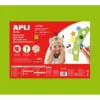 Apli Gomma Crepla Verde Chiaro 5 fogli 60cmx40cm