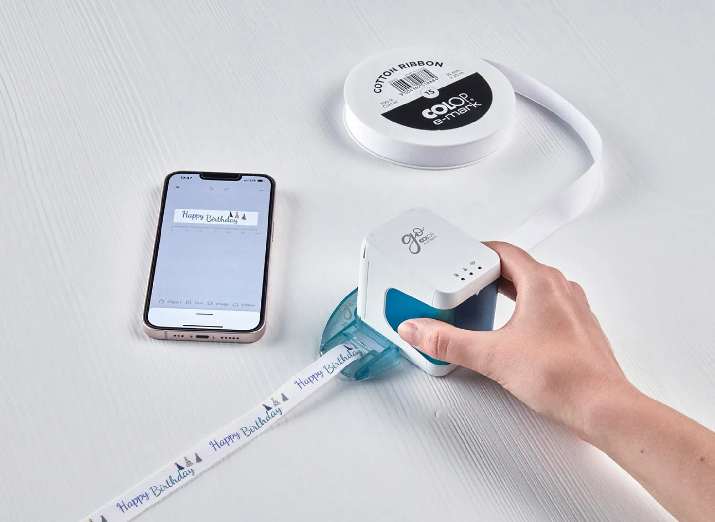 Colop E-Mark GO Stampante Portatile Kit Penne