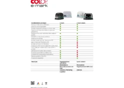 Colop E-Mark PRO Stampante portatile Nera