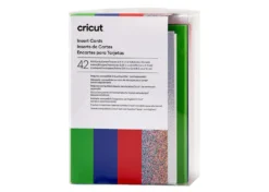 Cricut Biglietti Inserto 42 Pezzi Collezione Rainbow Scales R10 8,9×12,4cm
