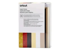 Cricut Biglietti Inserto 30 Pezzi Collezione Glitz and Glam R40 12,1X16,8CM