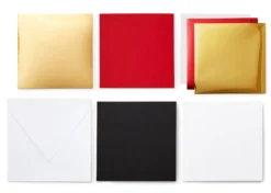 Cricut Biglietti Inserto 14 Pezzi Collezione Royal Flush S40 12,1×12,1cm