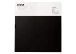 Cricut Carta Adesiva Nero 10 fogli 30,5cmx30,5cm