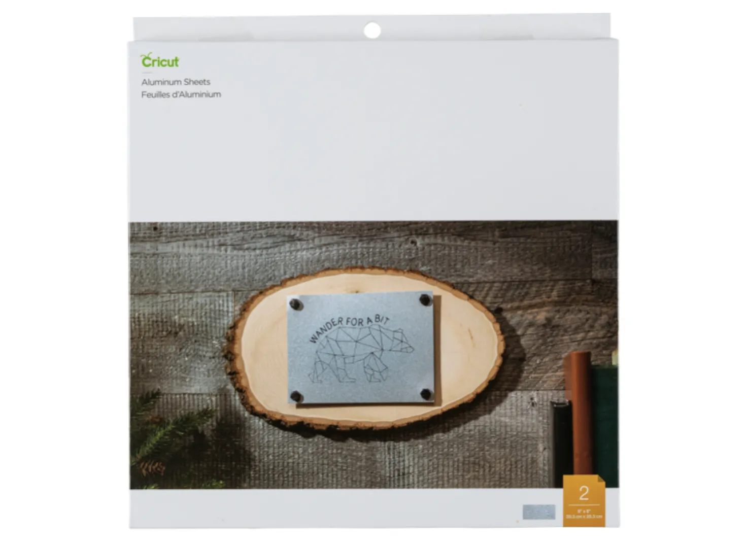 Cricut Fogli Alluminio 20 x 20 cm