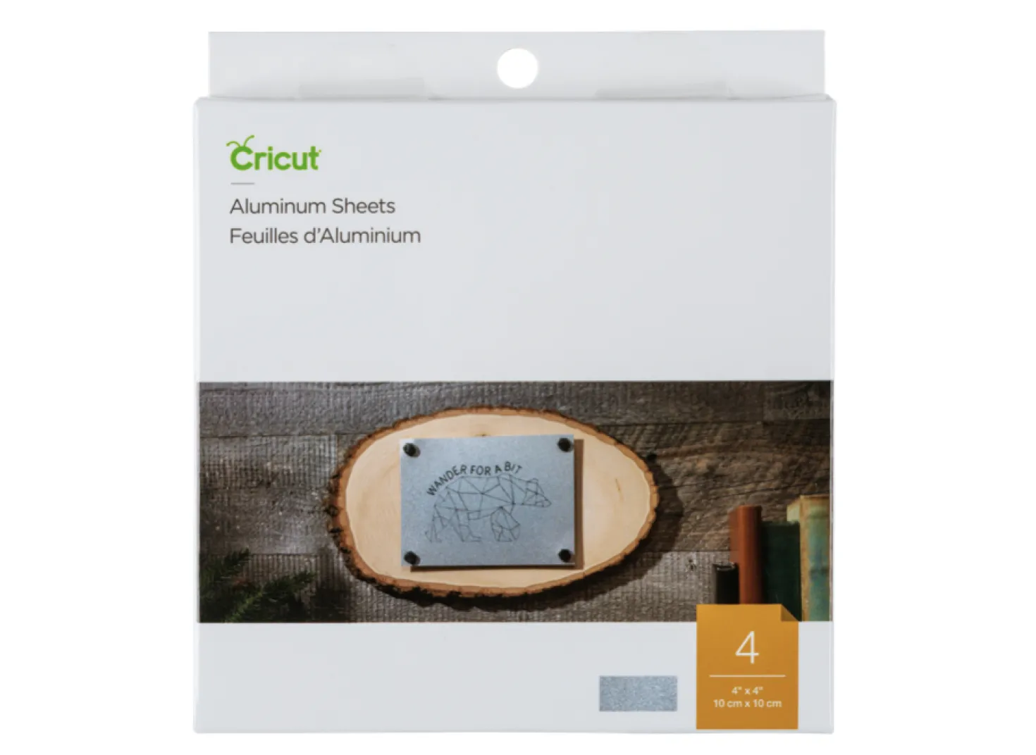 Cricut Fogli Alluminio 10 x 10 cm