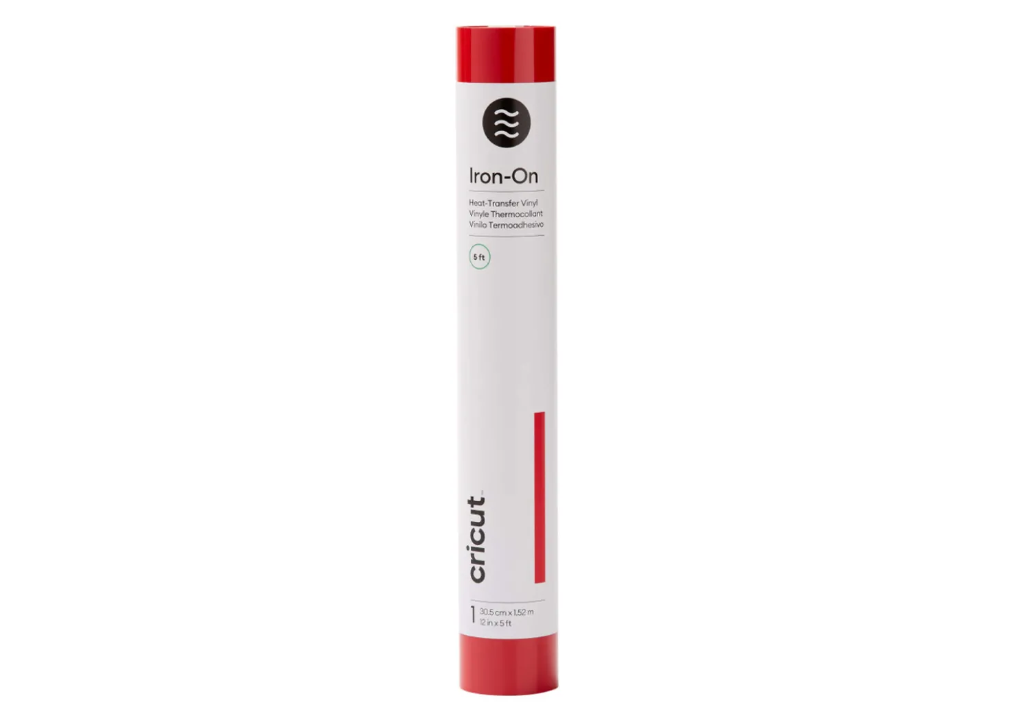 Cricut Iron-On Everyday Rosso 30,5cmx1,52m