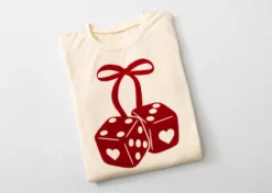 Cricut Iron-on Floccato Bianco 30,5 cm x 48,3 cm
