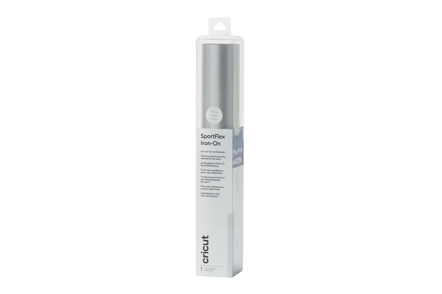 Cricut Iron-on SportFlex Argento