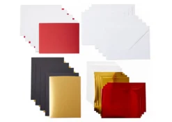 Cricut Joy Biglietti Inserto e lamine 8 Pezzi Collezione Royal Flush 11,4cmx15,9cm