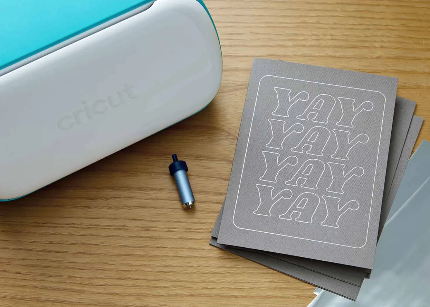 Cricut Joy Biglietti Inserto e lamine Collezione Forest Grove Sampler 8 Pezzi 10,8cmx14cm