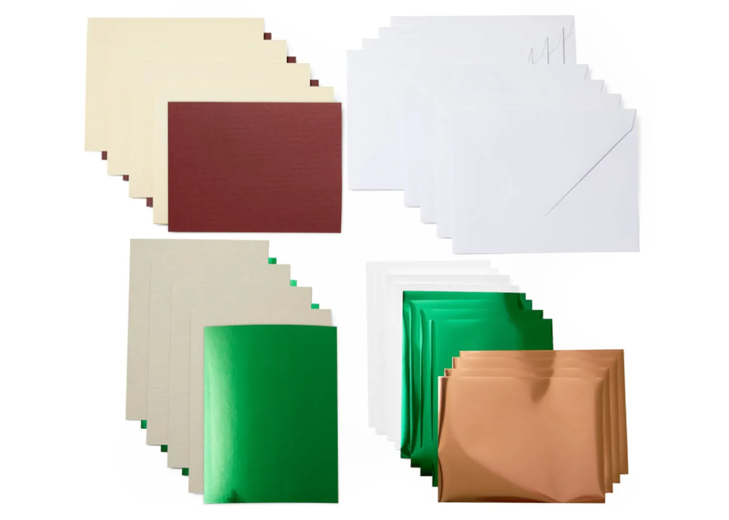 Cricut Joy Biglietti Inserto e lamine Collezione Cameron Sampler 8 Pezzi 10,8cmx14cm