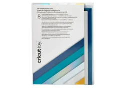 Cricut Joy Biglietti Inserto e Lamine Collezione Blue Lagoon 8 Pezzi 10,8cmx14cm
