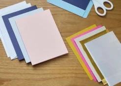 Cricut Joy Biglietti Inserto e Lamine Collezione Sensei 10 Pezzi 11,4cmx15,9cm
