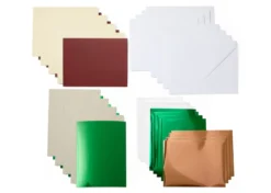 Cricut Joy Biglietti Inserto e lamine Collezione Cameron Sampler 8 Pezzi 11,4cmx15,9cm