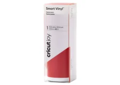 Cricut Joy Vinile Smart Rosso Permanente Opaco 13,9cmx1,22m
