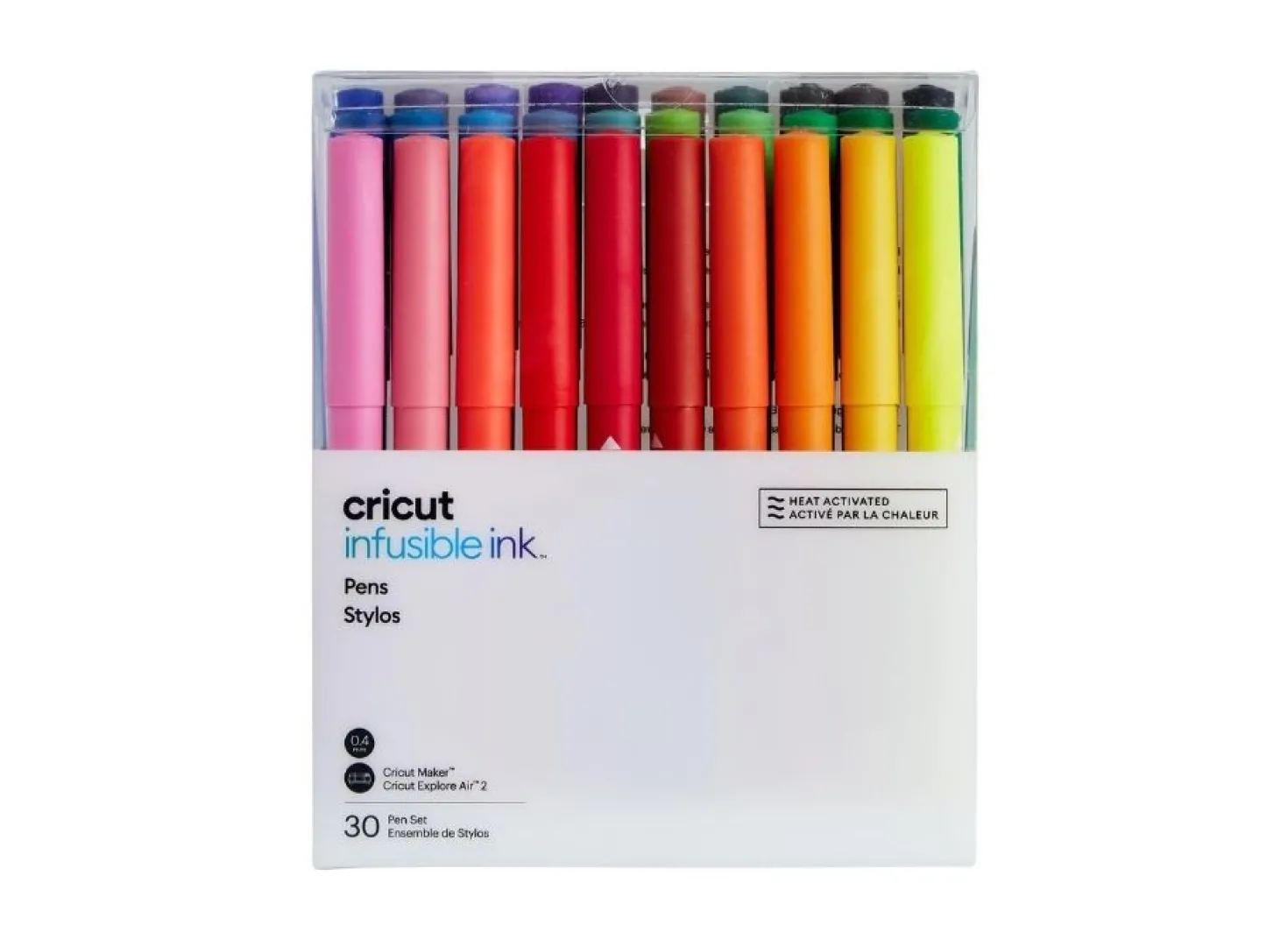Cricut Pacco 30 Pennarelli Infusible Ink Punta Fine 0.4 “Collezione Ultimate”