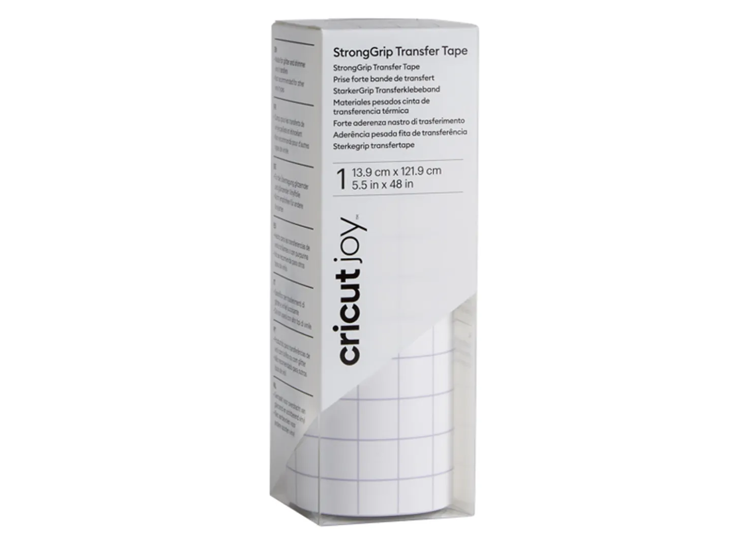 Cricut Pellicola Trasferimento Aderenza Forte Joy 13,9cmx121,9cm