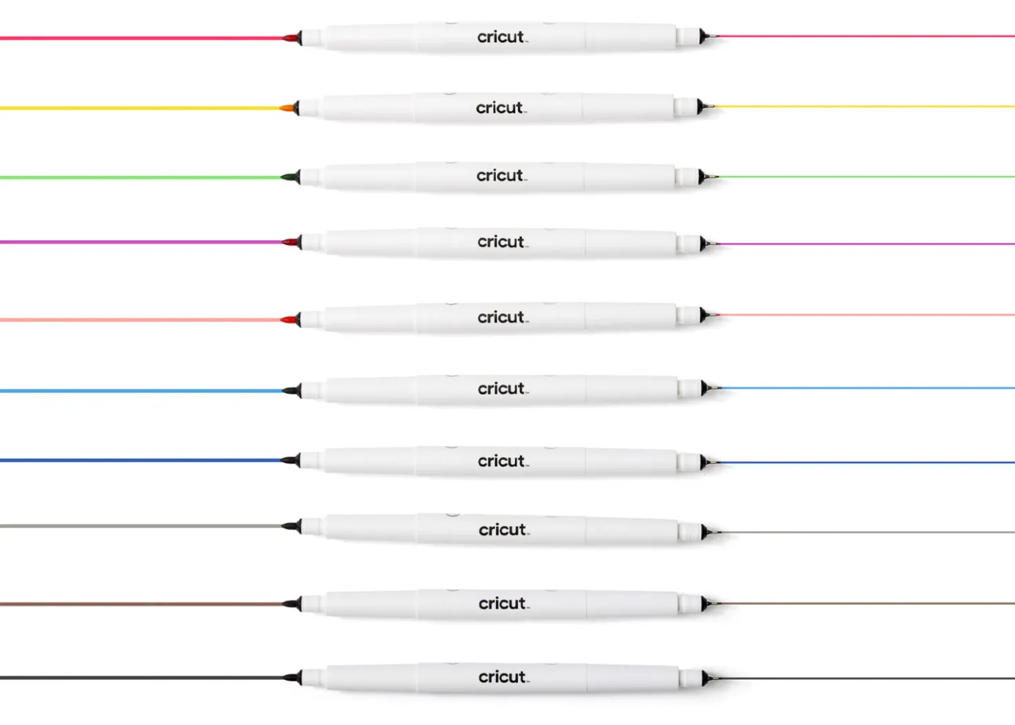 Cricut Pennarelli Doppia Punta 20pz