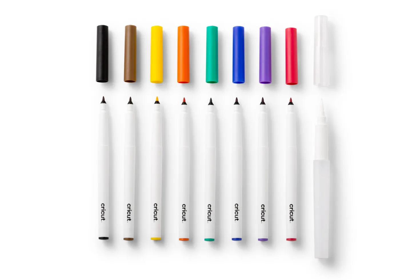 Cricut Pennarelli Watercolor 1mm con Pennello ad Acqua