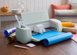 Cricut Smart Vinyl Vinile Permanente Azzurro Oceano 33cmx91cm