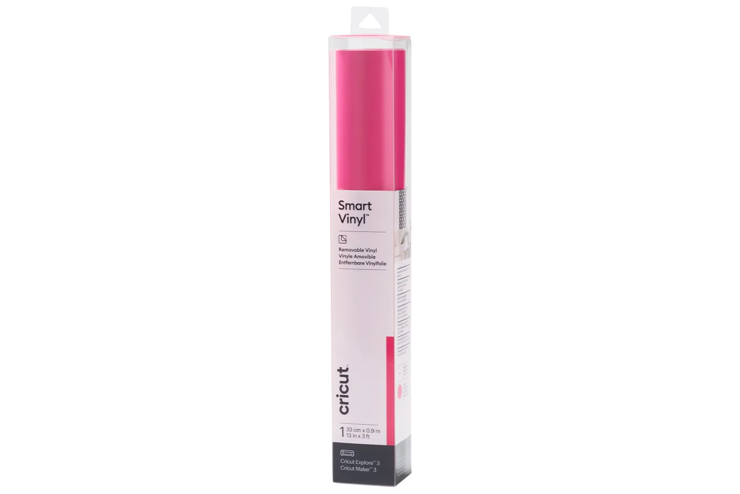 Cricut Smart Vinyl Vinile Removibile Rosa Party 33cmx91cm