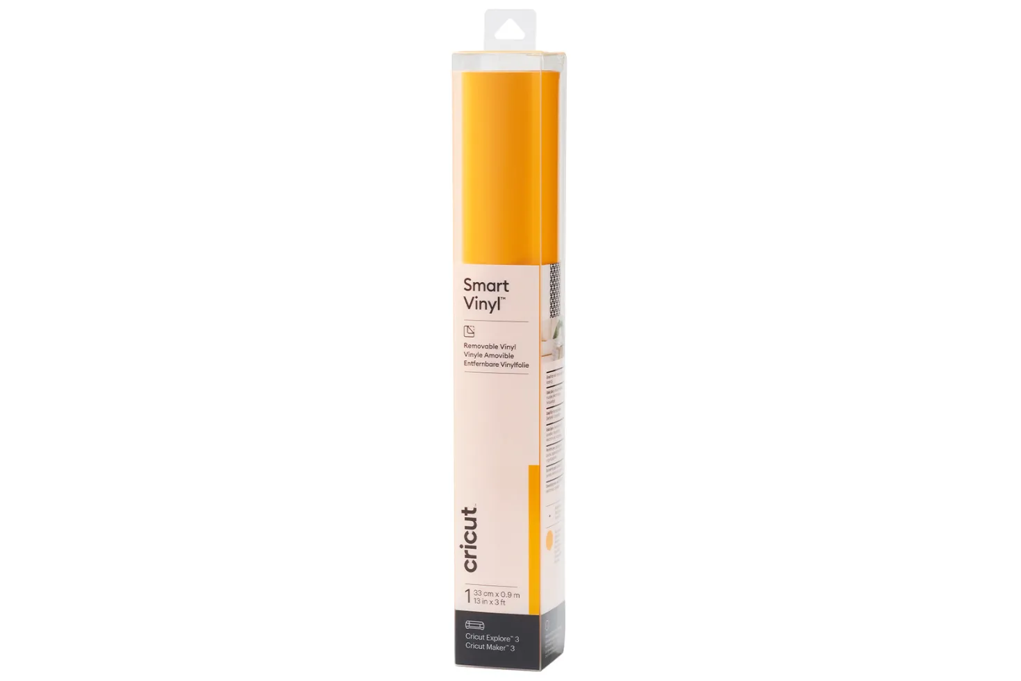 Cricut Smart Vinyl Vinile Removibile Giallo Mais 33cmx91cm