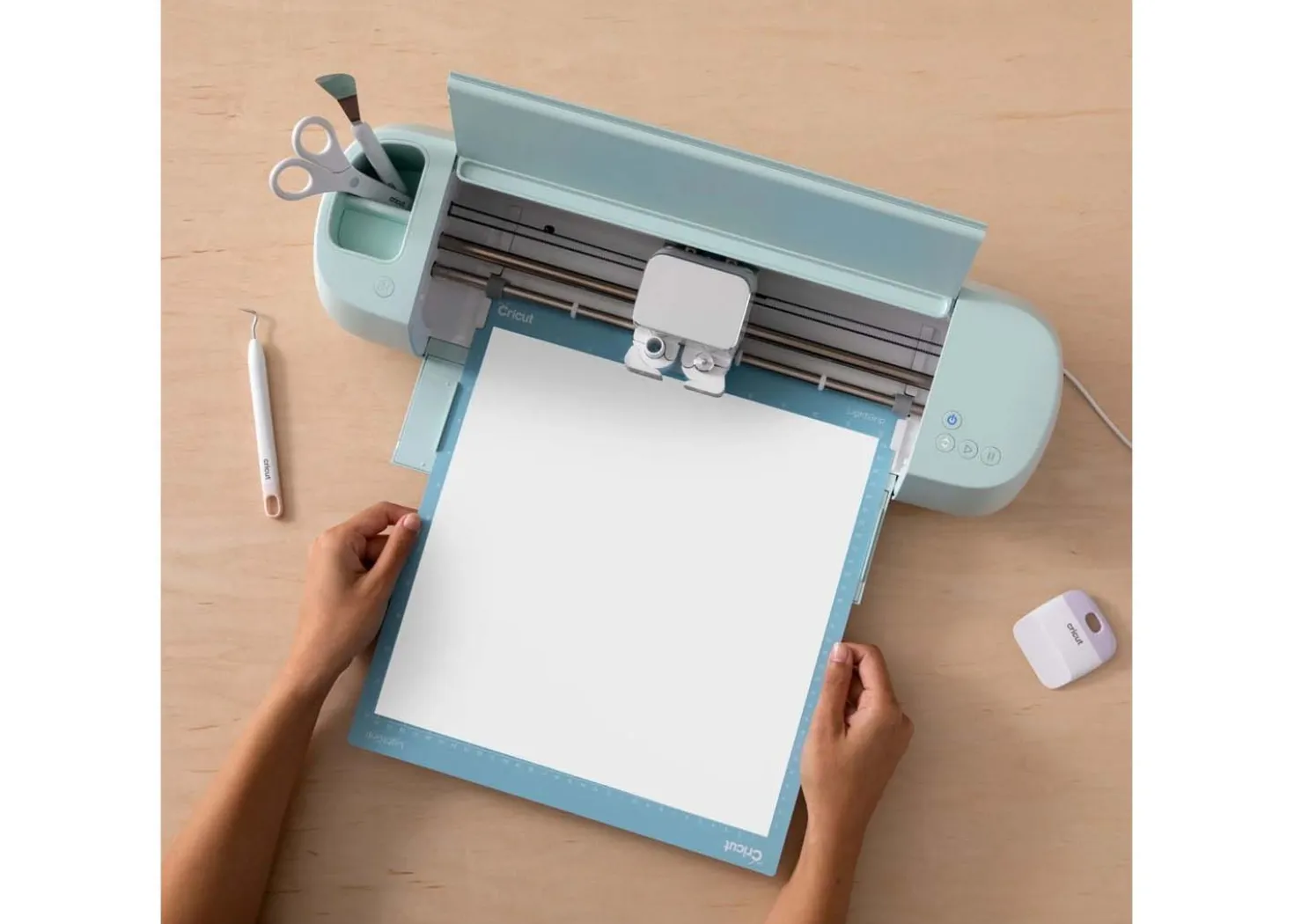 Cricut Termoadesivo Cambia Colore con i Raggi UV Bianco-Giallo 30,5cmx48,2cm