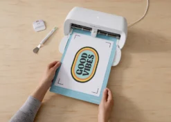 Cricut Termovinile Stampabile per Tessuti Scuri formato A4 3 fogli
