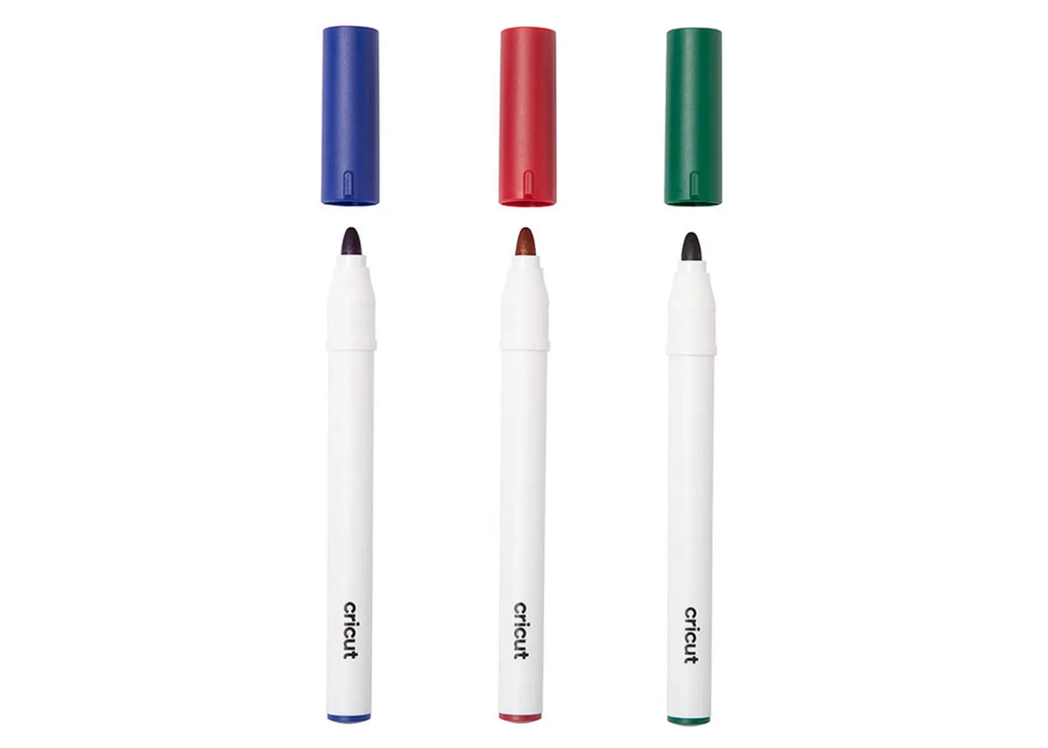 Cricut Venture Pennarelli Indelebili Rosso/Blu/Verde 2,5 mm