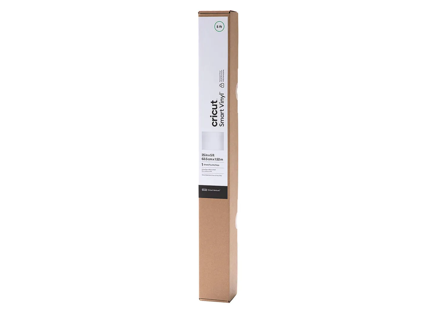 Cricut Venture Smart Vinyl Vinile Permanente Bianco Opaco 63,5cmx1,52m