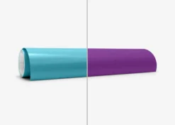 Cricut Vinile Permanente Cambia Colore a Freddo Turchese-Viola 30,5cmx61cm