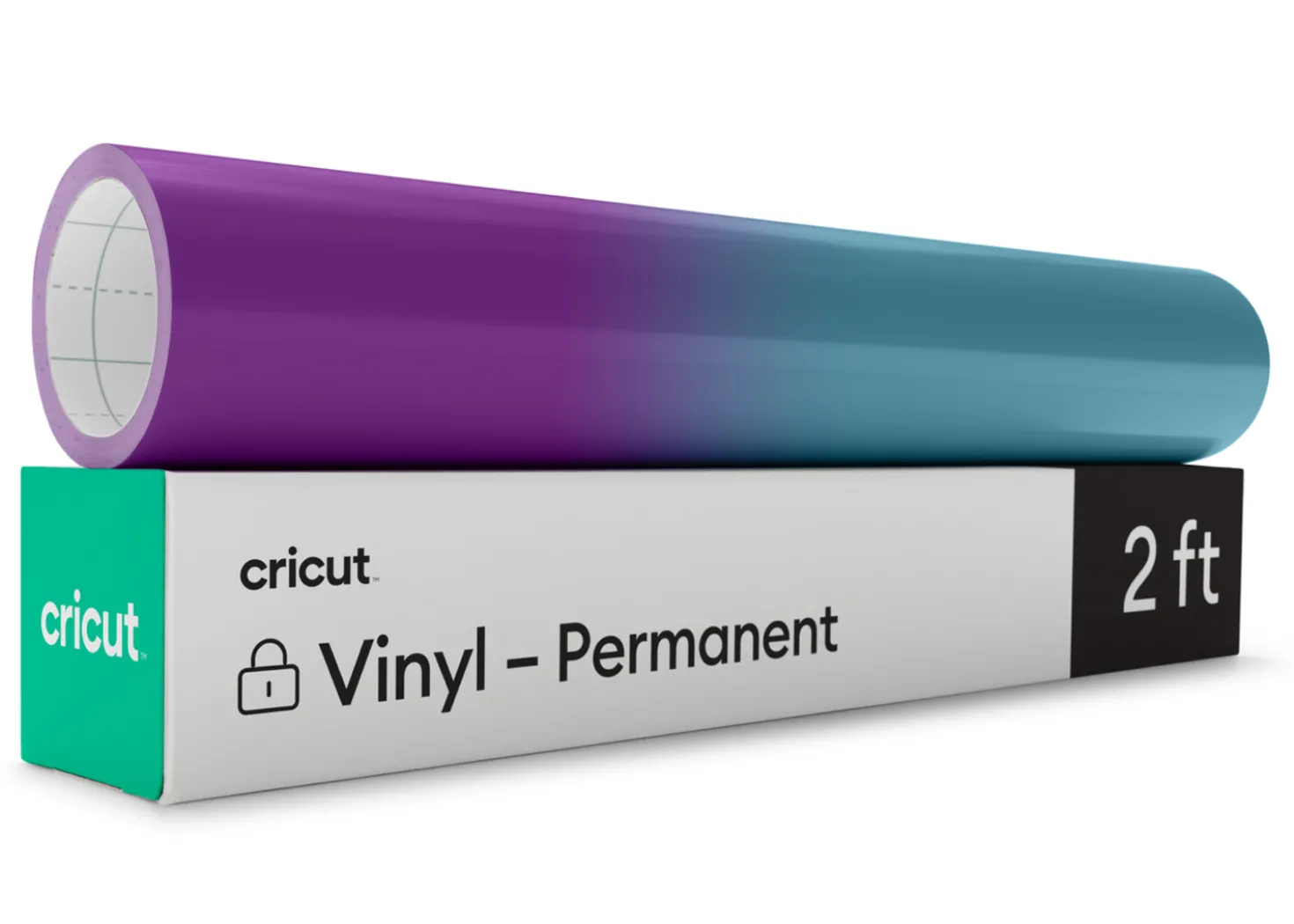 Cricut Vinile Permanente Cambia Colore a Caldo Viola-Turchese 30,5cmx61cm