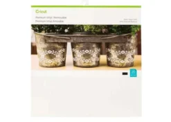 Cricut Vinile Premium Removibile Pack Bianco/Nero 20 pezzi 30,5cmx30,5cm