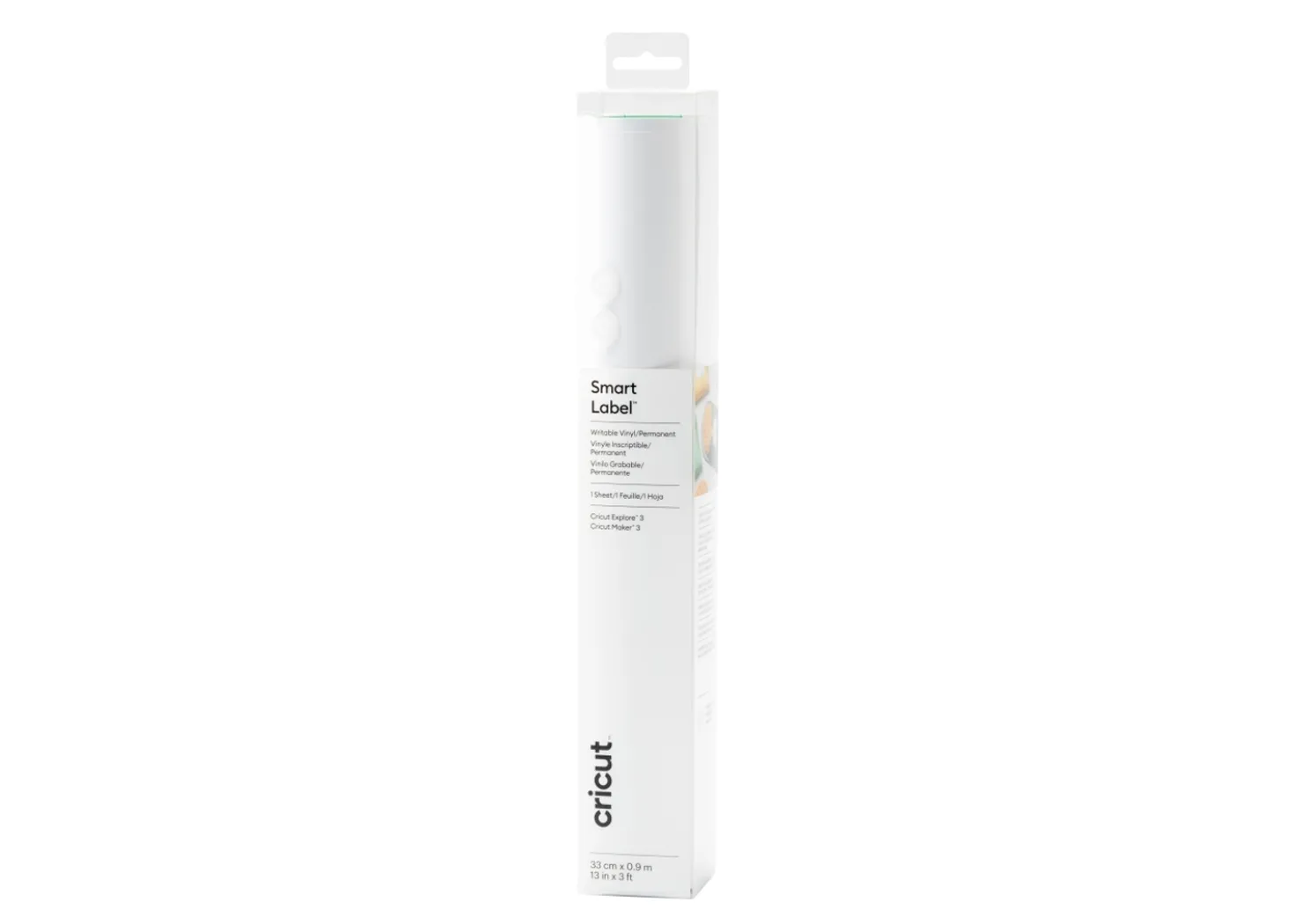 Cricut Vinile Scrivibile Permanente Bianco 33cmx90cm