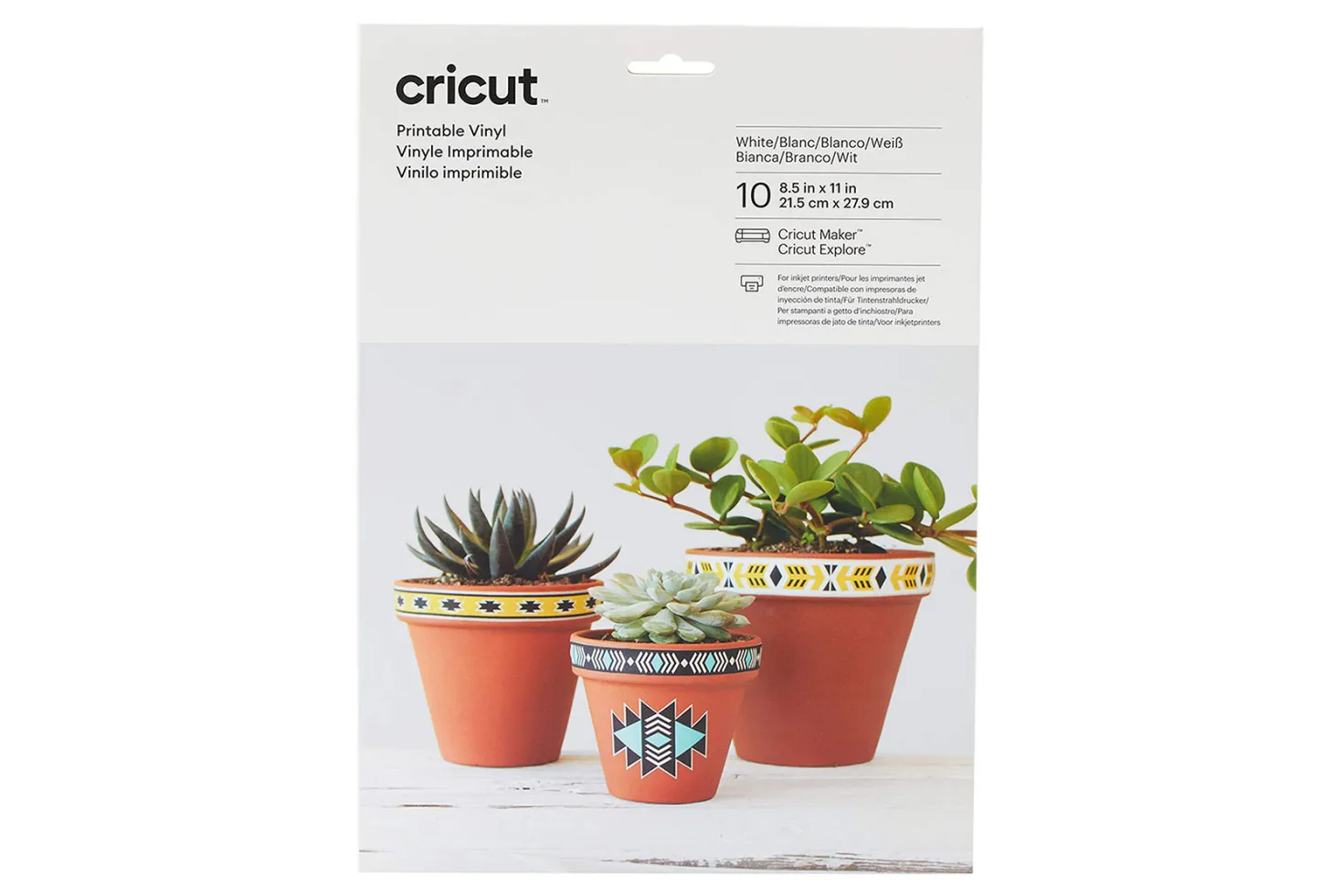 Cricut Vinile Stampabile 10 Fogli
