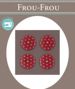 Frou Frou 4 Bottoni Pois