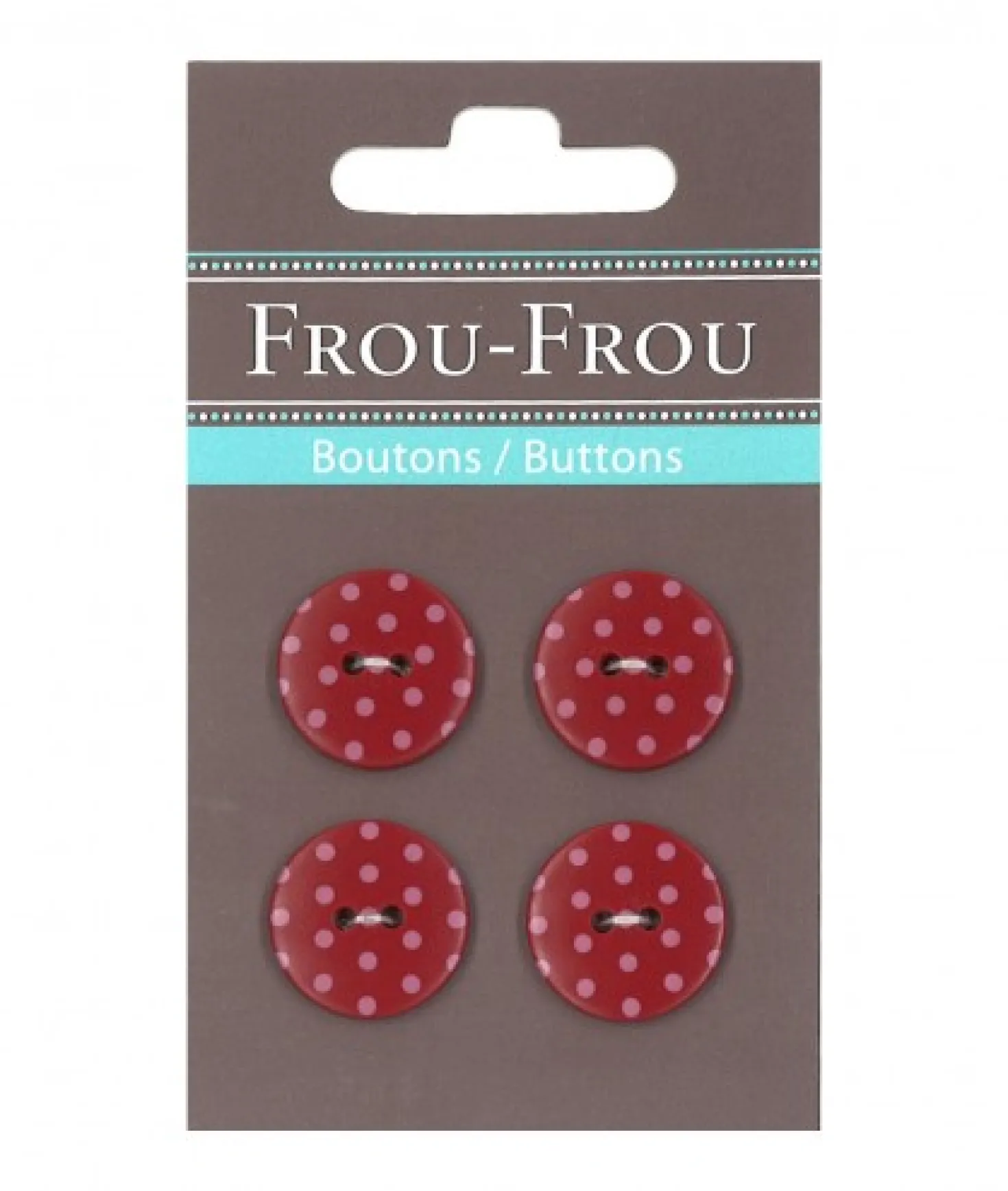 Frou Frou 4 Bottoni Pois