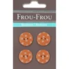 Frou Frou 4 Bottoni Stelline