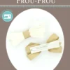 Frou Frou 2 Fiocchi Spille – 6Cm