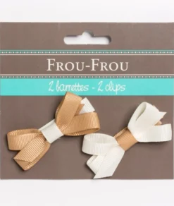 Frou Frou 2 Fiocchi Spille – 6Cm
