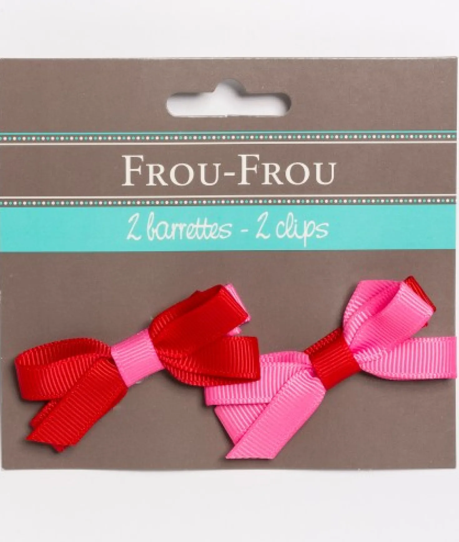 Frou Frou 2 Fiocchi Spille – 6Cm