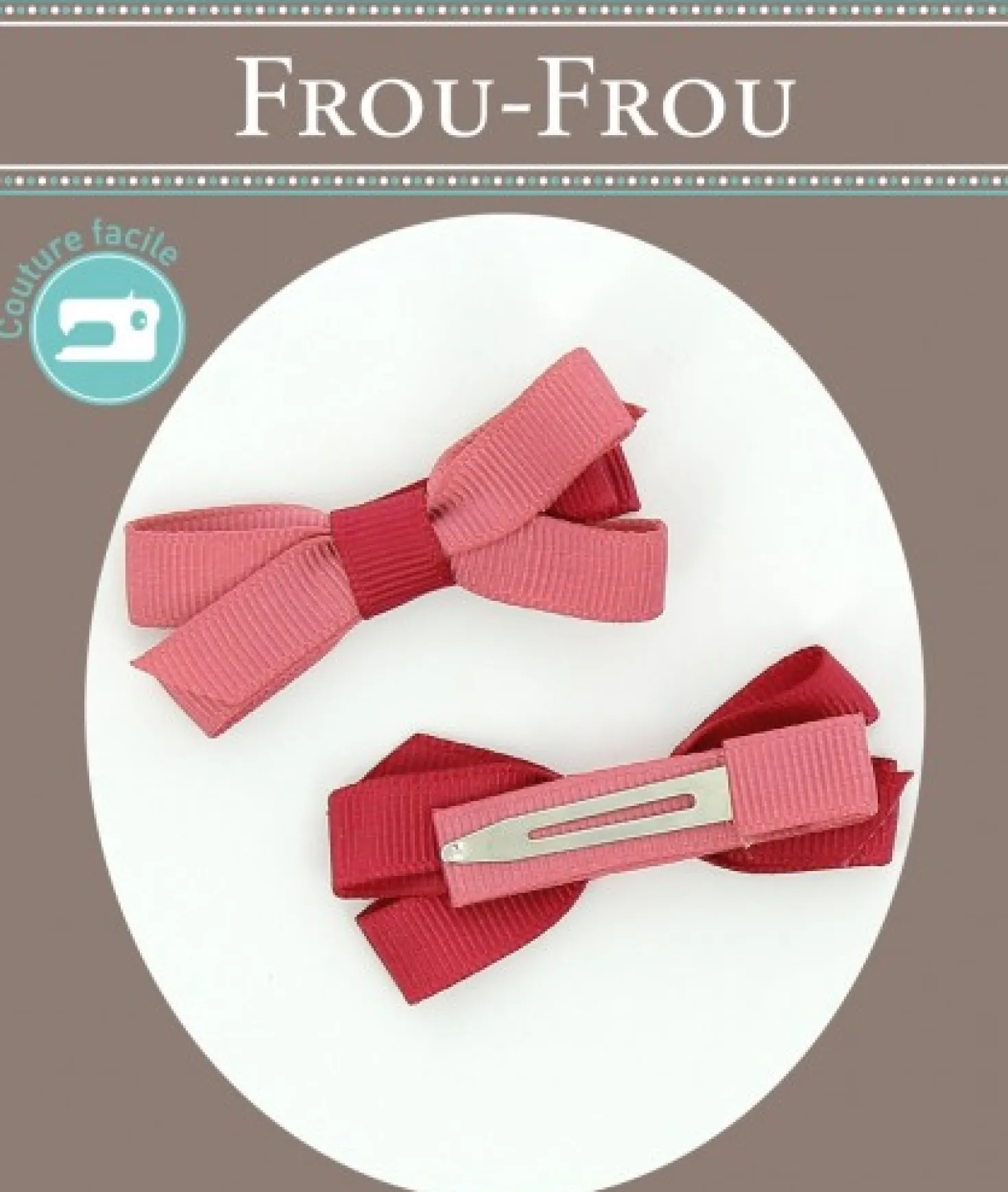 Frou Frou 2 Fiocchi Spille – 6Cm