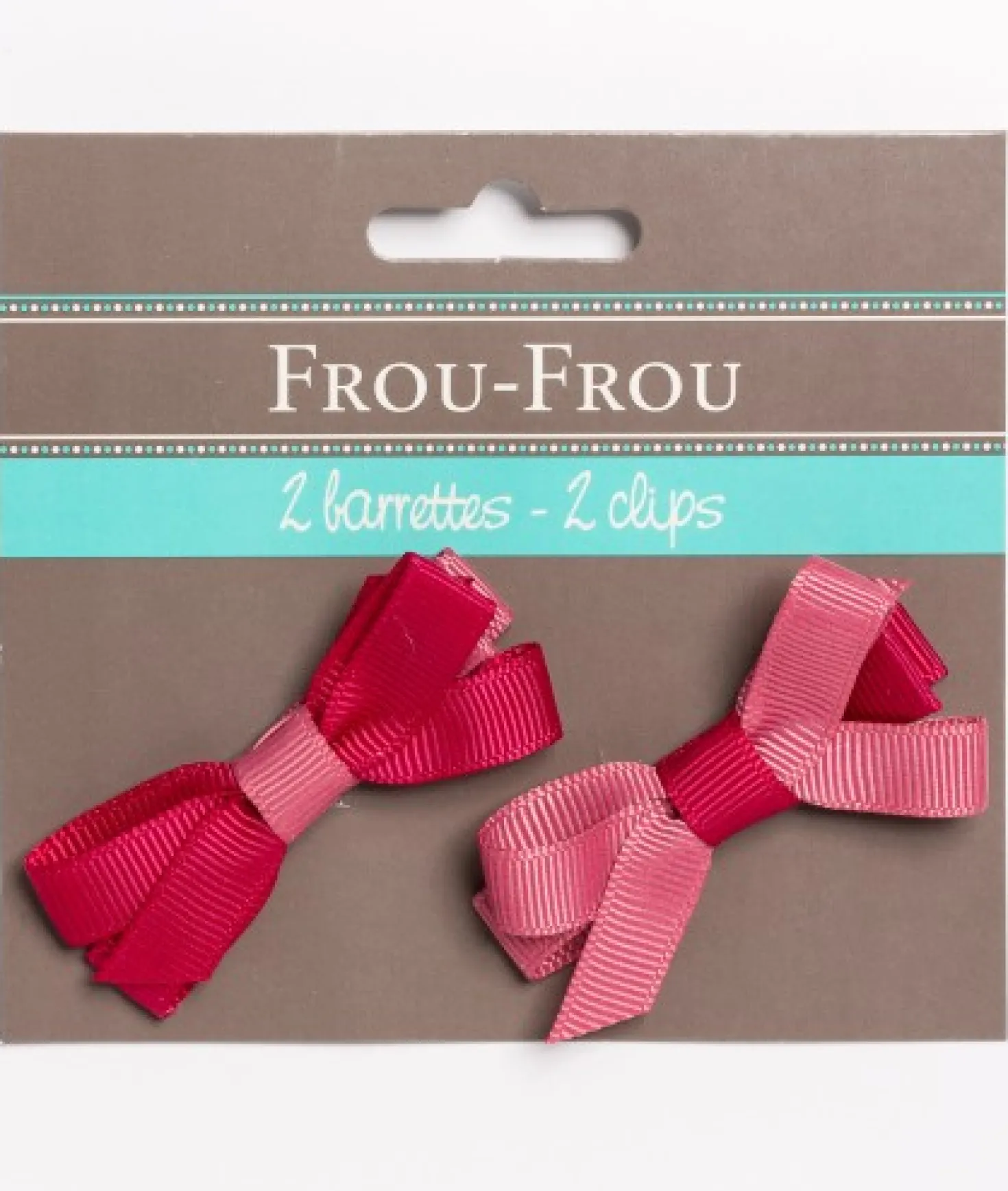 Frou Frou 2 Fiocchi Spille – 6Cm