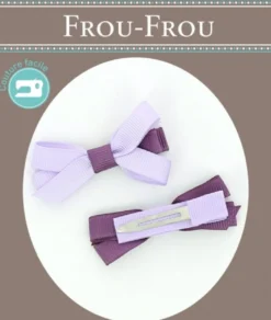 Frou Frou 2 Fiocchi Spille – 6Cm