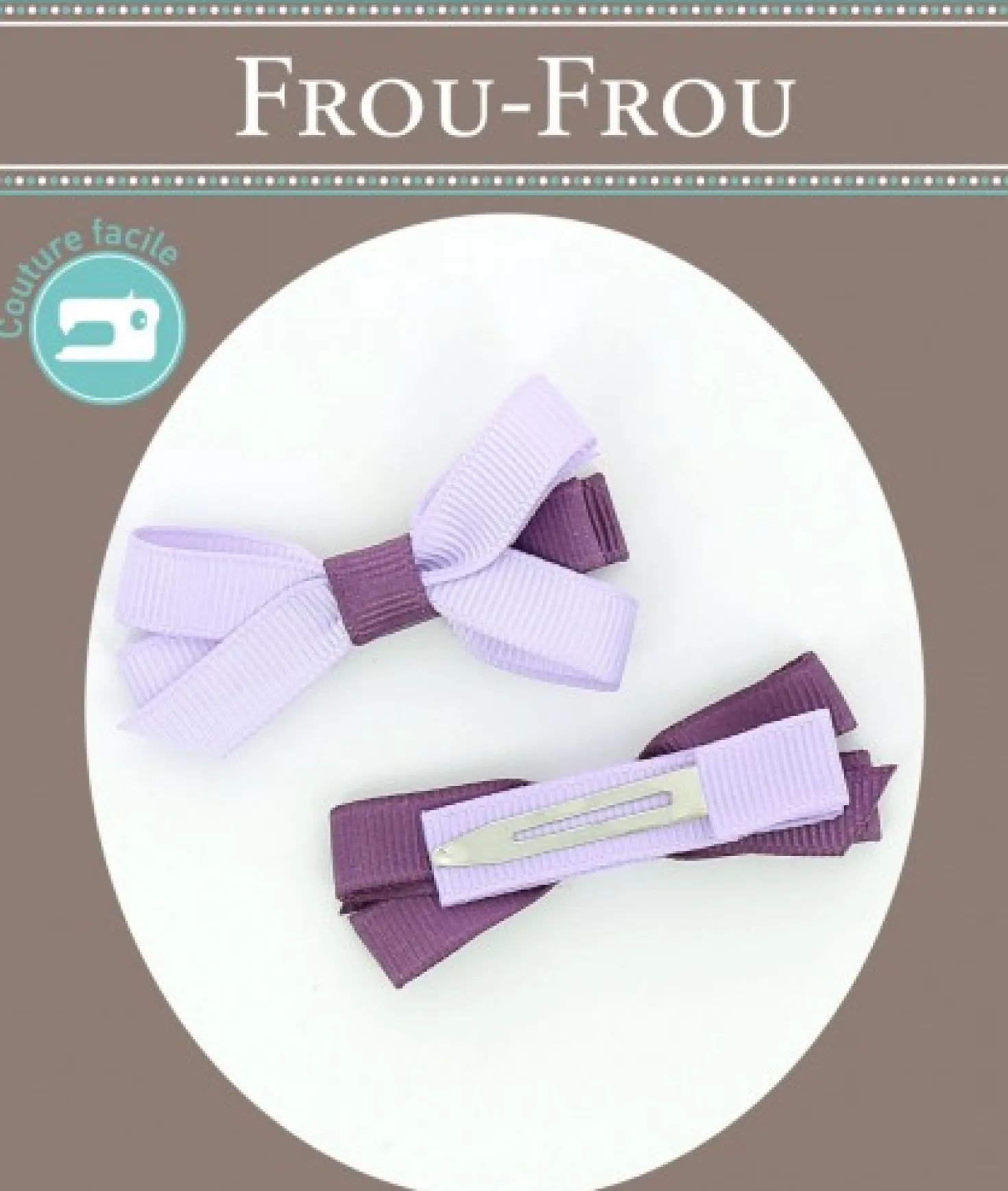 Frou Frou 2 Fiocchi Spille – 6Cm
