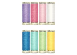 Gutermann Kit 8 Bobine 100m con Regolo per Orli – Pastello
