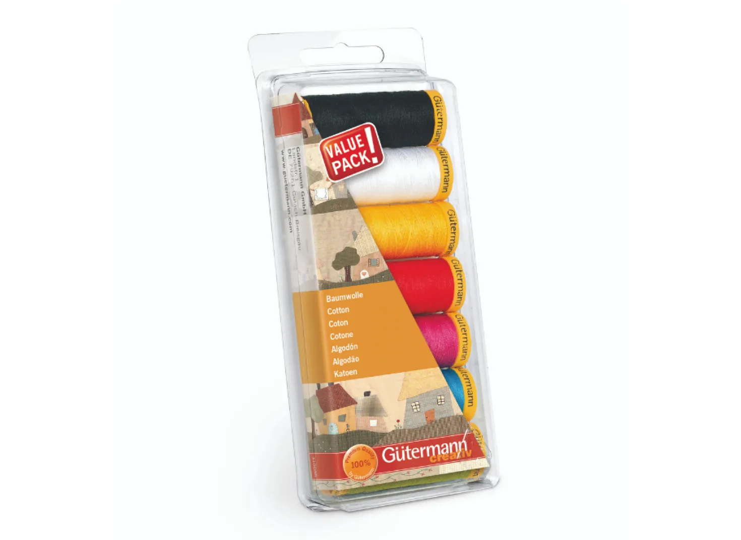 Gutermann Kit 7 Filati Cotone